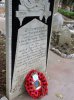 Trafalgar (13) headstone and wreath.JPG