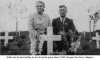 Edith and Ernest Hartley at Ernests Grave Belgium 1950.png