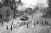 1950 Seoul South Korea-American M26 Pershing Tanks-North Korean Prisoners of War.jpg
