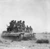 Infantry on Valentine tank of 23 Armd Bde on exercise 3-12-43.jpg