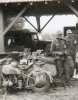 2 Austrian Medics withgrave markers German Military Hospital Chouat Tunisia.jpg