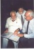 Alf White, Ted Hull and Ron at 166 Squadron Re-union.JPG