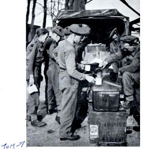 10th HLI   HQ Coy 'Tea Meal'