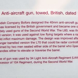 Description of 40mm Towed