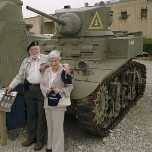 Nita & Ron At Latrun (cropped)