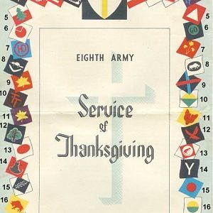 8th Army Service Of Thanksgiving