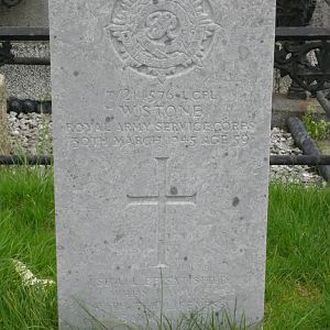 Lance Corporal WILLIAM STONE T/214576, Royal Army Service Corps