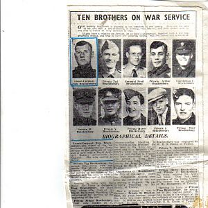 10 Brothers Brackenbury go to war and all came home again.