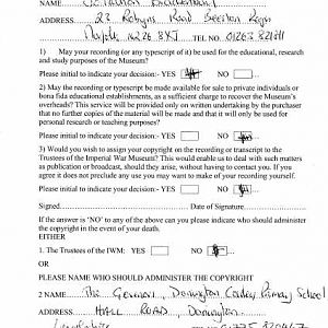 IWM Copyright Deed