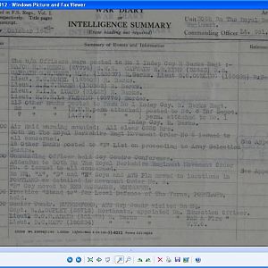 30th Royal Berkshires 22 To 27 Oct 1943