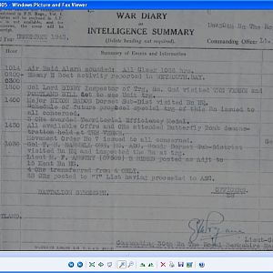 30th Royal Berkshires 24 To 31 Dec 1943
