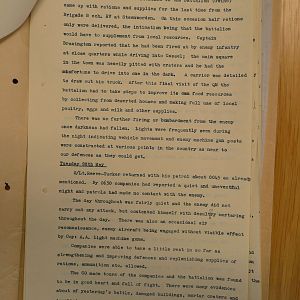 Diary Col. E. M. B. Gilmore 2 Glosters 029