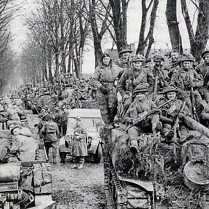 8th Royal Scots. Goch, February 1945.