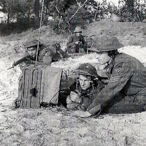 8th Royal Scots Signallers with a forward Rifle Company.