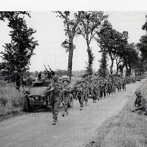 8th Royal Scots.   Normandy, 28 June 1944