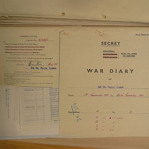 56th Recce War Diary November 1941