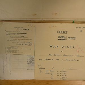 56th Recce War Diary January 1942