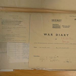 56th Recce War Diary August 1942