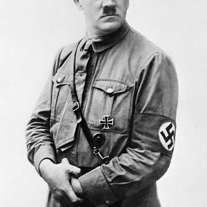 HITLER, Adolf (20 April 1889 – 30 April 1945); IWM MH 4919