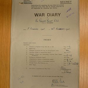 56th Recce War Diary February 1945