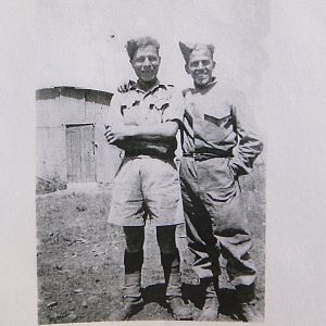 Fred with unknown Trooper Pal