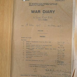 56th Recce War Diary April 1945