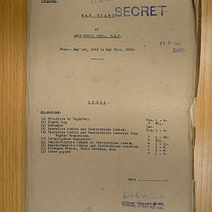 56th Recce War Diary May 1945