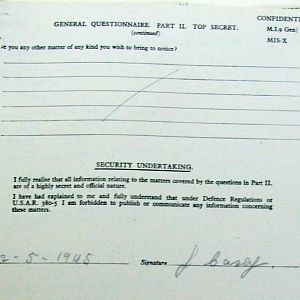 CASEY, James, 2718617, Guardsman, 1st Battalion IRISH GUARDS, Captured Italy, 22 Feb 1944 - WO 344-57-1