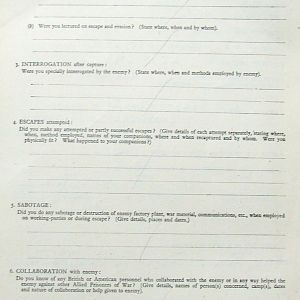 CONNOLLY, Patrick, 2722789, Guardsman, 1st Battalion IRISH GUARDS, Captured Italy, 29 January 1944 - WO 344-70-2