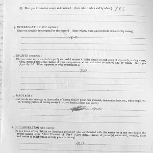 BRAZIL, William, 2723545, Guardsman, 1st Battalion IRISH GUARDS, Captured Italy, 22 Feb 1944 - WO 344-38-2