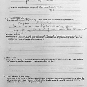 MURPHY, James, 2720422, Guardsman, IRISH GUARDS, Captured Germany, 1945 - WO 344-229-2