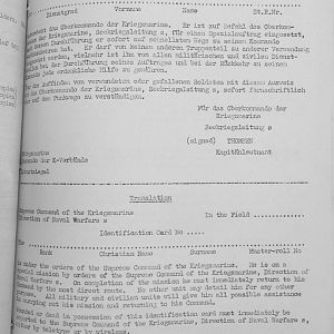 MK (MEERESKÄMPFER) 700, (Swimming Saboteurs), KdK