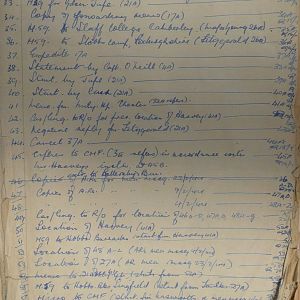 1st Battalion Irish Guards, Italy, Missing Personnel file