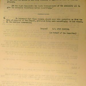 Procedure for the submission of recommendations for awards to the Merchant Navy