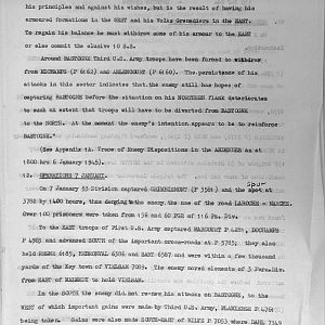 German attack in the Ardennes: Operation by 30 Corps