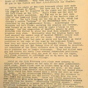 3rd Tank Battalion Scots Guards 20 Jul 1944 - 8 May 1945