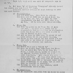 January Appendices, 3 Tank Battalion Scots Guards 1944