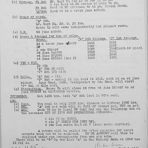 July Appendices, 3 Tank Battalion Scots Guards 1944