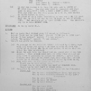 October Appendices, 3 Tank Battalion Scots Guards 1944