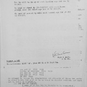 October Appendices, 3 Tank Battalion Scots Guards 1944