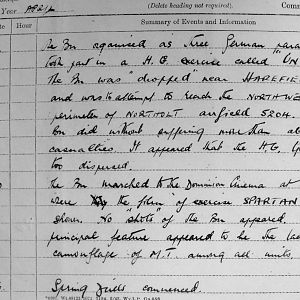 March War Diary, 3rd Battalion Irish Guards, 1943