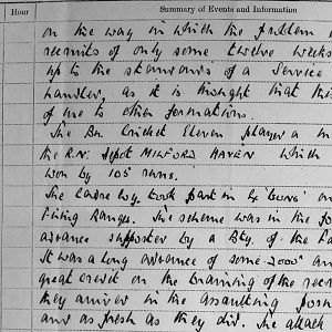 June War Diary, 3rd Battalion Irish Guards, 1943