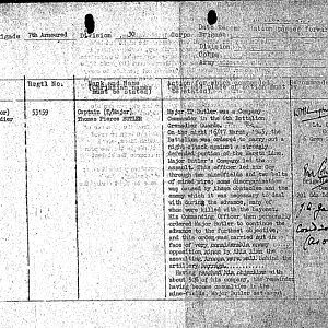 Major Thomas Pierce Butler, DSO, 6 Grenadier Guards