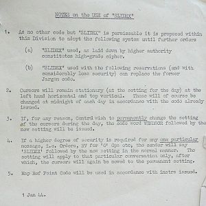 January War Diary, G Branch Guards Armoured Division, 1944