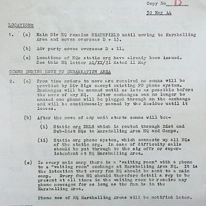 May War Diary, G Branch Guards Armoured Division, 1944