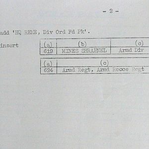 May War Diary, G Branch Guards Armoured Division, 1944