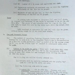 May War Diary, G Branch Guards Armoured Division, 1944