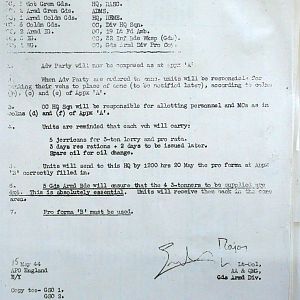 May War Diary, G Branch Guards Armoured Division, 1944