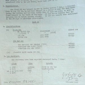 June War Diary, G Branch Guards Armoured Division, 1944