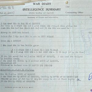 July War Diary, G Branch Guards Armoured Division, 1944